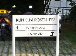 ROMed Klinikum RO Schild