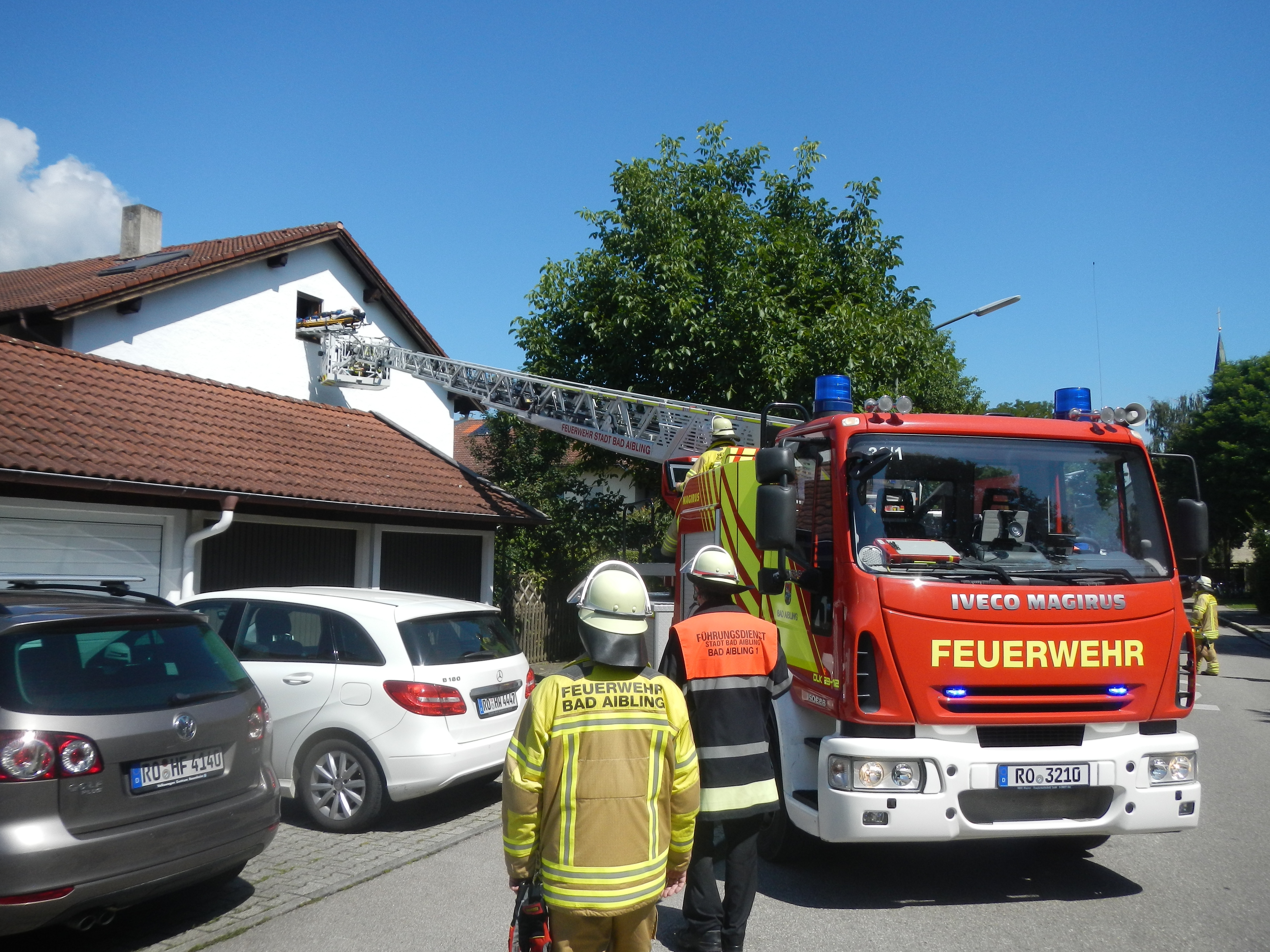 0818 Feuerwehr Drehleiter