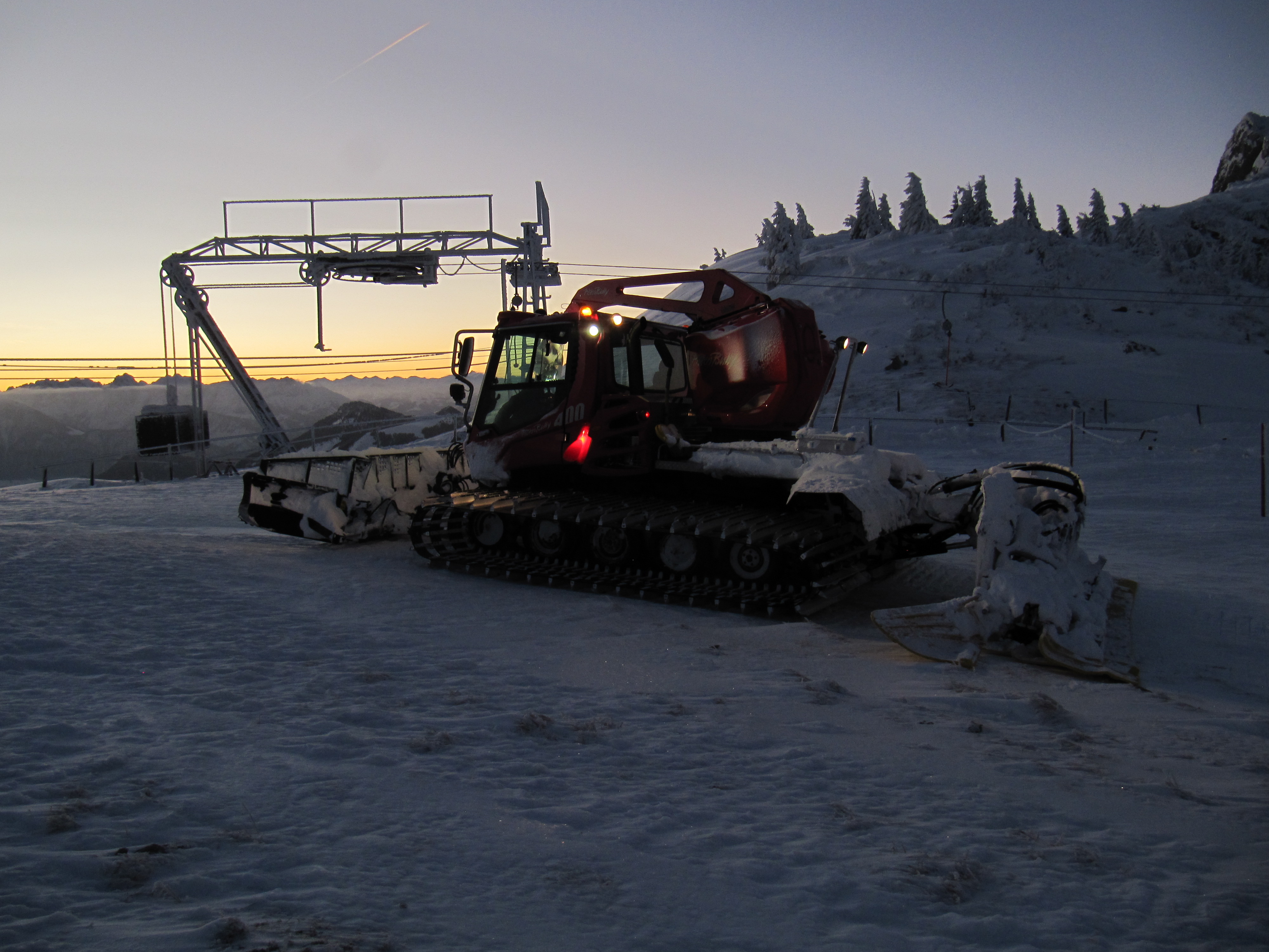 Pistenbully Wendelstein Unbehauen